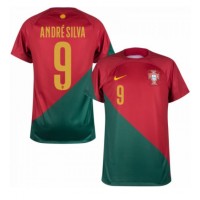 Portugal Andre Silva #9 Hemmatröja VM 2022 Kortärmad